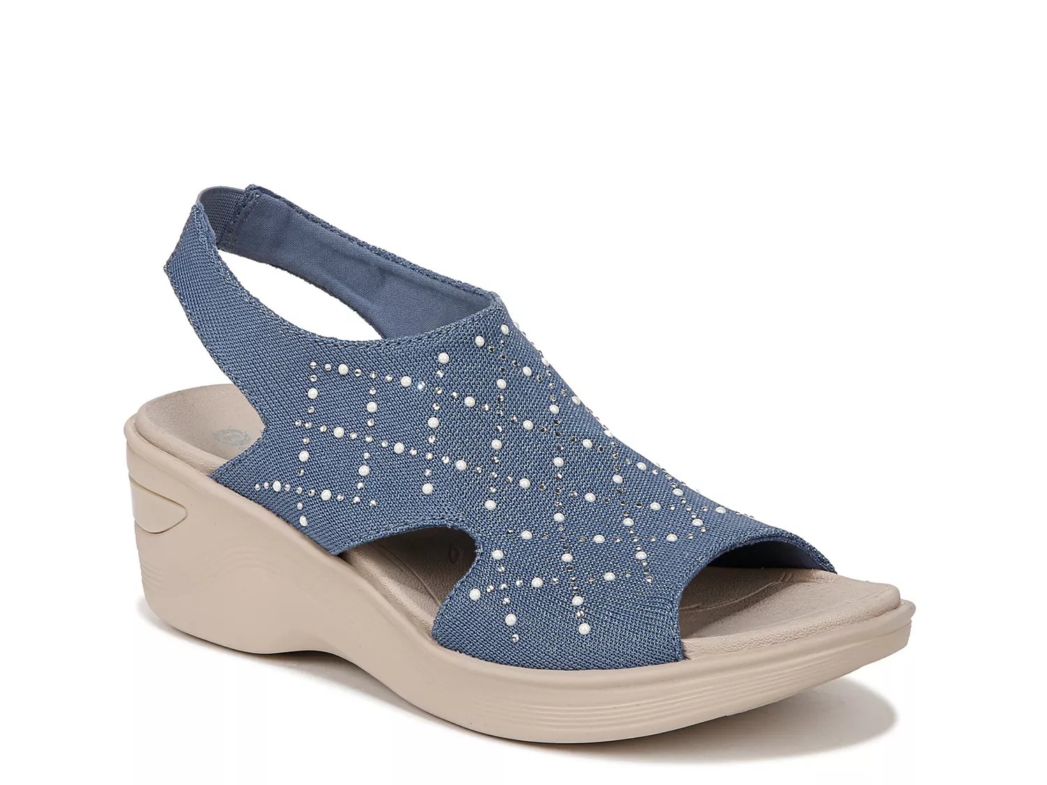 BZees Destiny Bright Wedge Sandal Free Shipping DSW