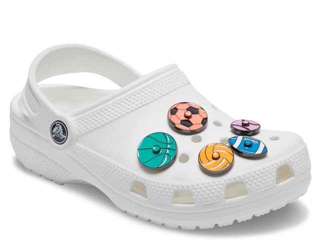 Crocs Spinning Sports Jibbitz Set 5 Pack