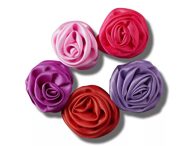 Crocs Dark Rosette Jibbitz Set 5 Pack