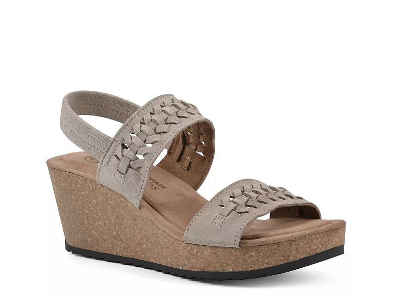 Chinese fashion laundry camomile wedge sandal