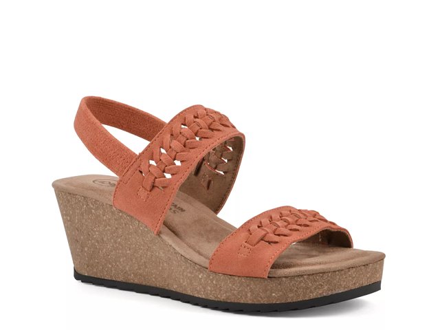 White wedges on sale dsw