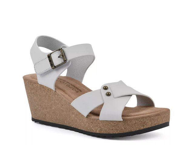 Dsw white wedge sandals sales