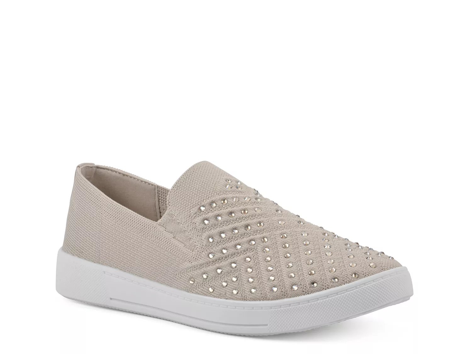 White Mountain Upbring SlipOn Sneaker | Women's | Taupe | Size 9 | Slip-Ons | Sneakers