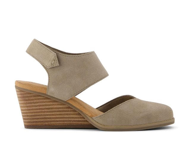 TOMS Madison Wedge Pump - Free Shipping | DSW