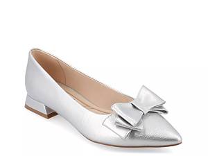 Dsw flat 2024 silver shoes