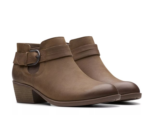Clark booties dsw discount