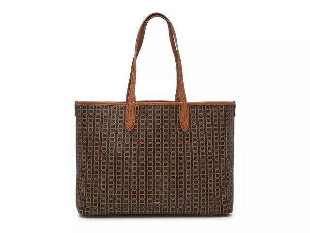 Fossil Women s Williamson Tote Dark Brown