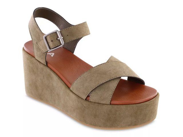 Mia strappy wedge sandal store