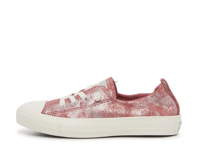 Converse Chuck Taylor All Star Shoreline Slip Metallic Suede for Women in Pink Size 8
