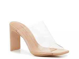 Clear hot sale shoes dsw