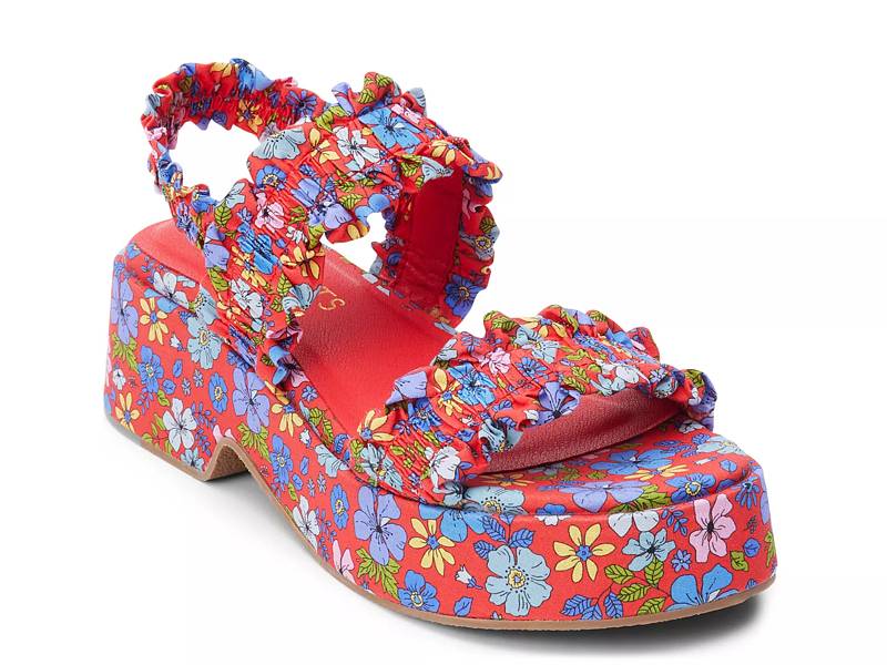 Jean Platform Sandal
