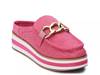 Minnie Platform Mule Fuchsia view