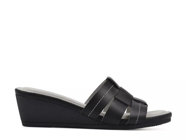 Cliffs by White Mountain Candyce Wedge Sandal Free Shipping DSW
