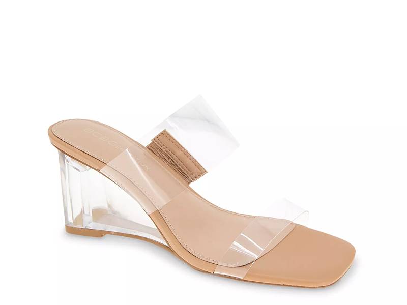 Dsw clear wedge sandals new arrivals