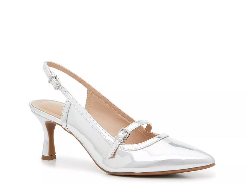 Dsw womens silver dress fashion shoes