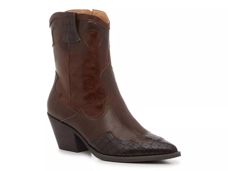 Dsw brown booties hotsell