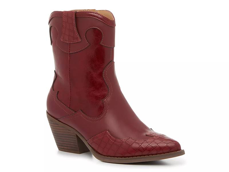 Dsw leather booties hotsell