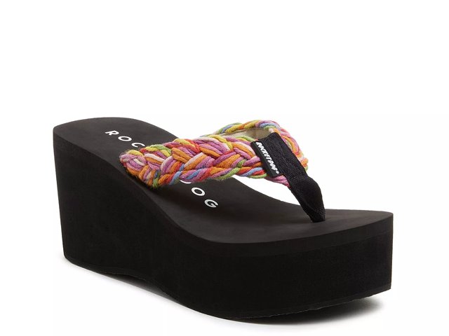 Dsw wedge flip flops discount