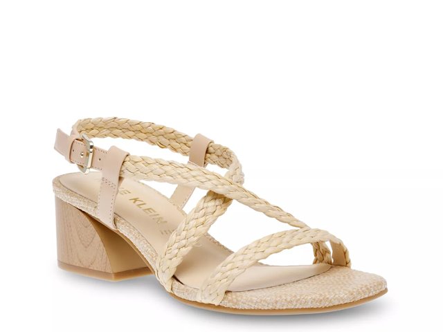 Anne klein block heel sandals sales