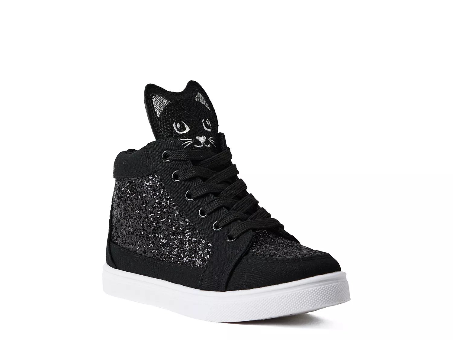FABKIDS Cat Face High Top Sneaker Kids