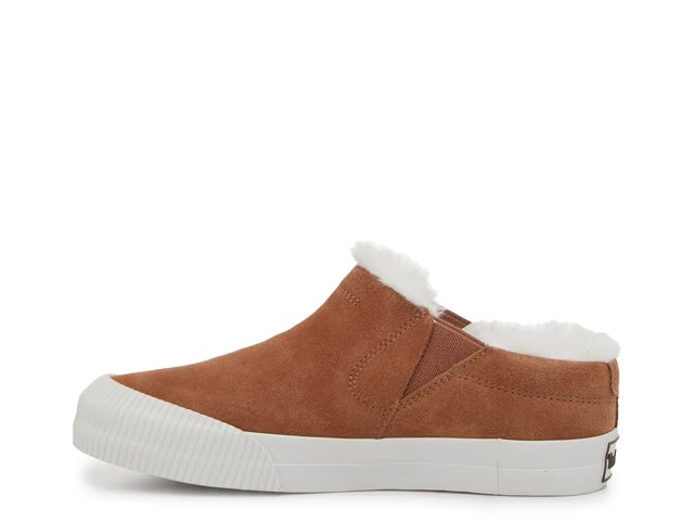 Slip on sneaker bootie top