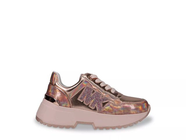 Michael kors cosmo sale leather sneaker boot