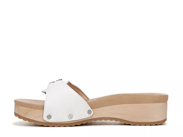 Dr scholl's red sandals clearance