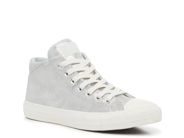 Converse Chuck Taylor All Star Madison Mid Women s Suede Shoes Size 10 Winter Slay