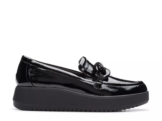 Clarks wedge loafers deals