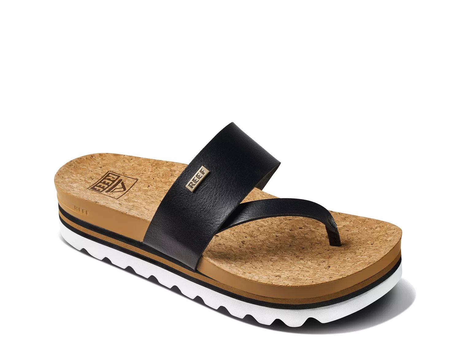 Reef Cushion Bounce Sol Sandals Black