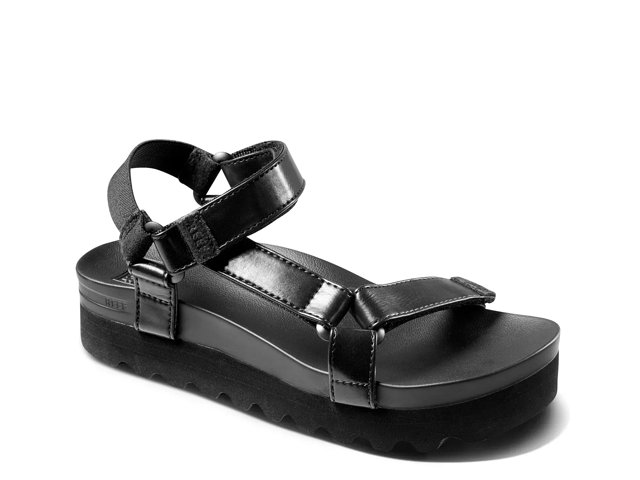 Plastic platform sandals on sale