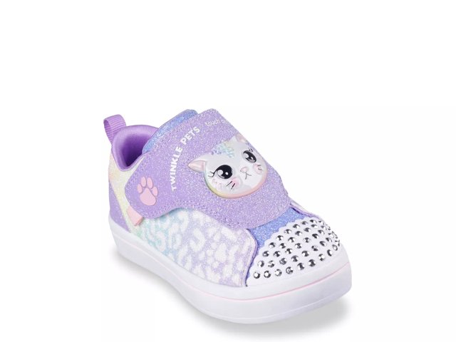 Skechers Kids Twi Lites Twinkle Pets 314127N Toddler Girl s Shoes 10 Toddler M