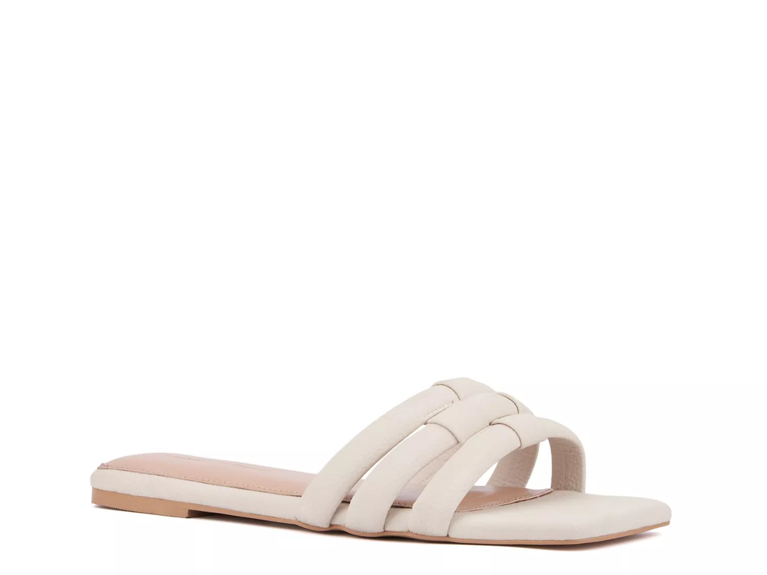Fashion To Figure Wide Width Gaiana Sandal | Women's | Bone | Size 9 | Sandals