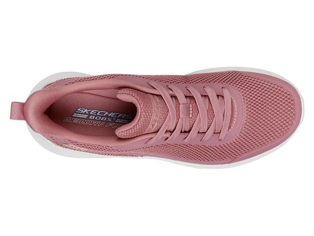 Skechers Bobs Squad Waves Still Wading Women s Sneaker Rose Size 9