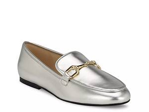 Nine west 2025 silver loafers