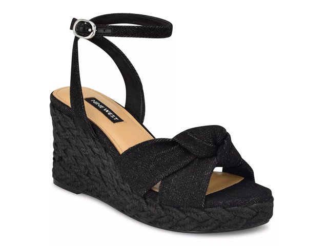 【大特価】Nine West Dotime Espadrille Wedge サンダル Dotime Espadrille Wedge Sandals – Nine West