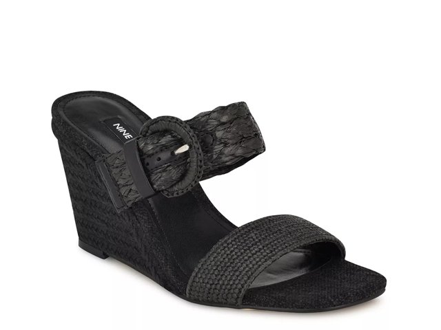 Nine West Novalie Wedge Sandal Free Shipping DSW