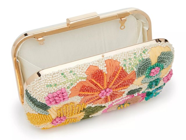 Kelly & Katie Beaded Floral Clutch - Free Shipping | DSW