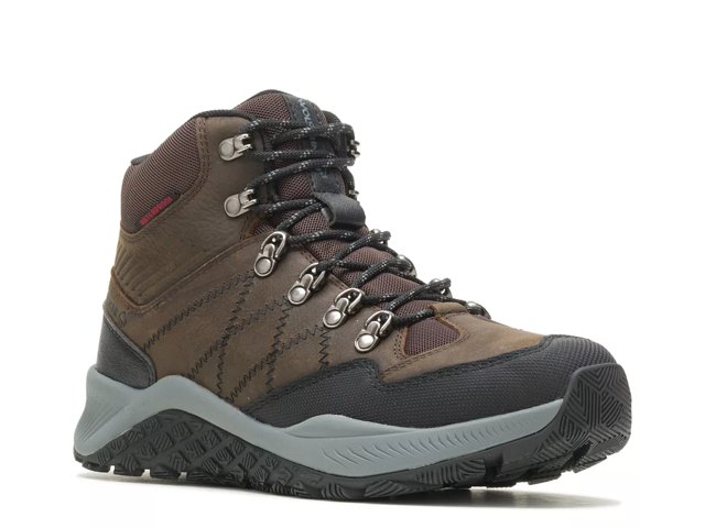 Hiking boots at dsw shop
