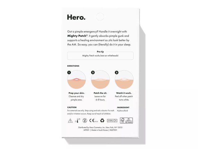 Hero Cosmetics Mighty Patch™ The Original - 36 Pack