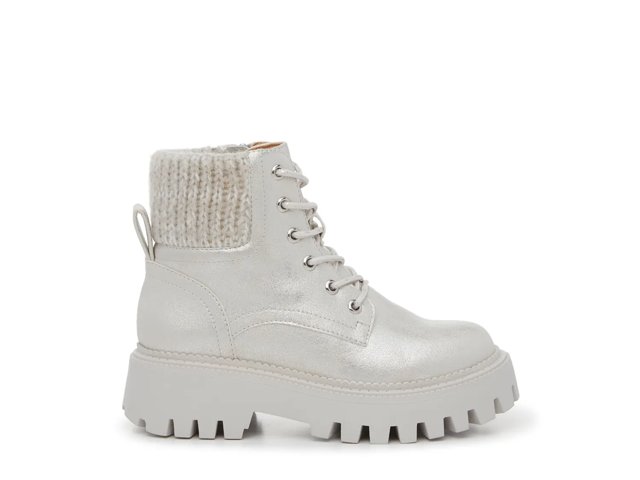 DV by Dolce Vita Kamilla Combat Boot - Kids' - Free Shipping | DSW