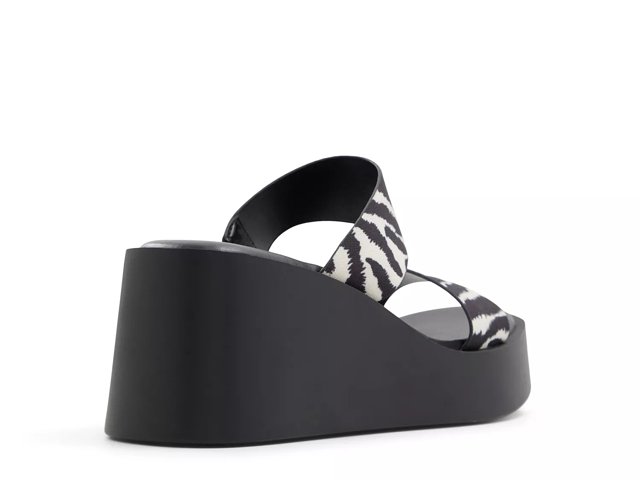 Call it sales spring black wedges