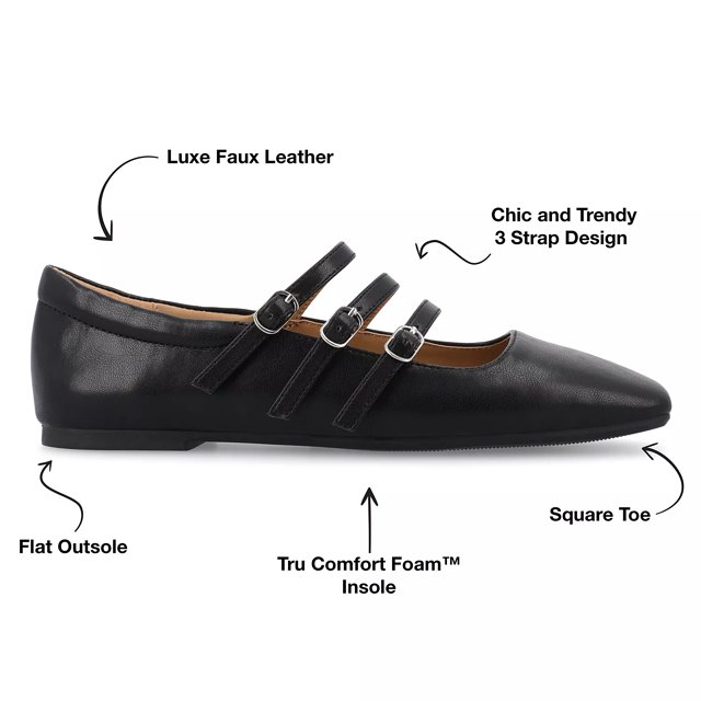 Journee Collection Darlin Flat - Free Shipping | DSW