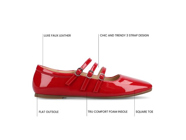 Journee Collection Darlin Flat - Free Shipping | DSW