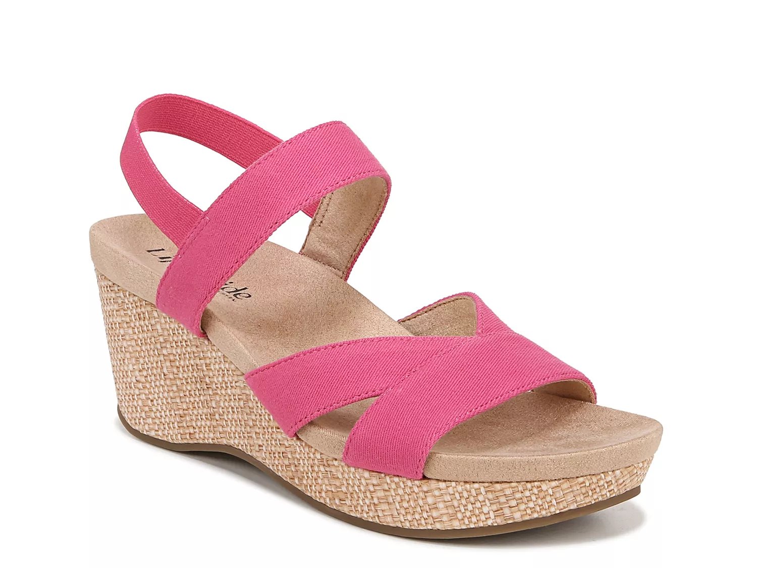 Pink hotsell wedges dsw