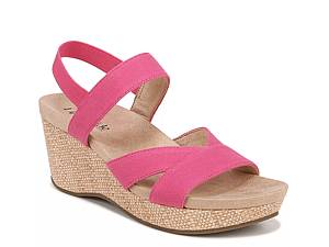 Shop Women s Pink Wide Sandals DSW