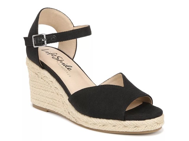 Black espadrilles dsw discount