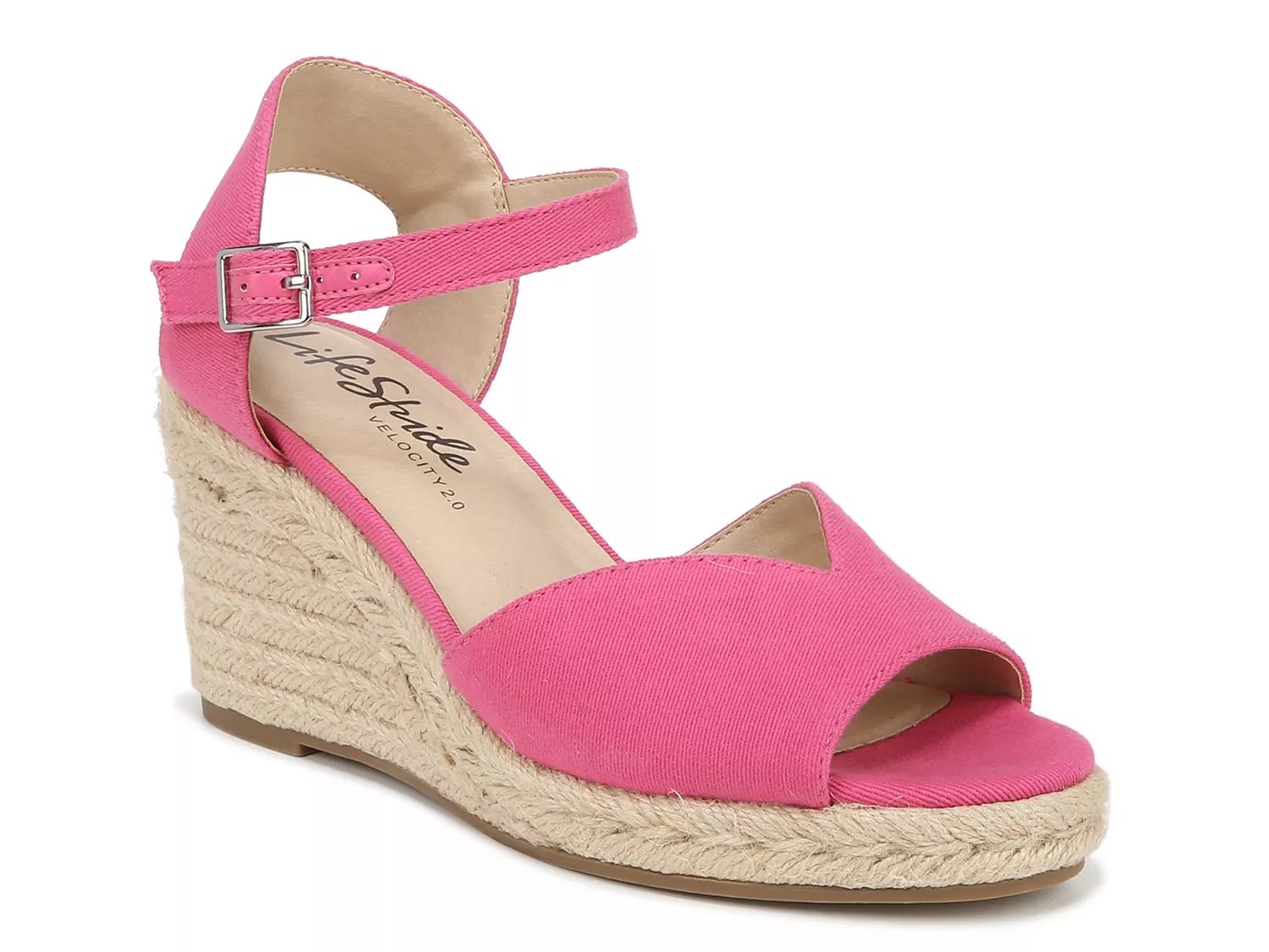 Pink wedges dsw on sale