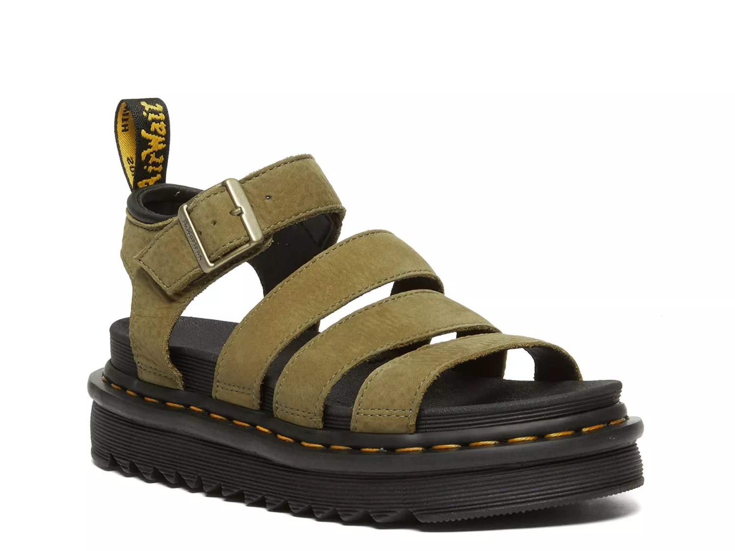 Olive green deals sandals dsw