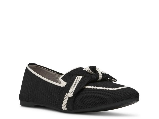 Anne Klein Tarsy Loafer Women s Black Cream Size 7 Flats Loafers